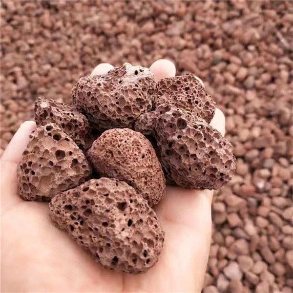 100g Natural Porous Red Volcanic Rock