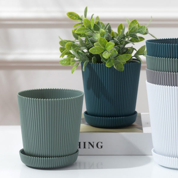 Flower Pots Artificial Succulent Plants