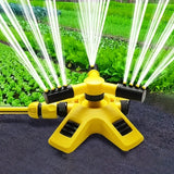 1pc 360° Automatic Rotating Trigeminal Sprinkler