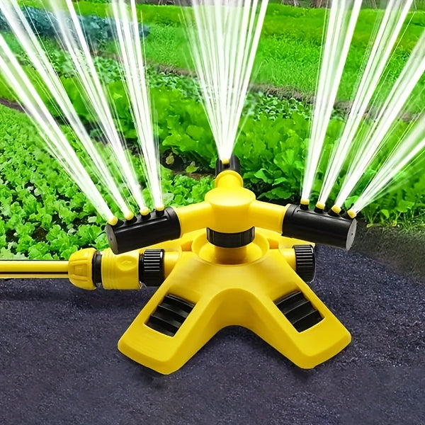 1pc 360° Automatic Rotating Trigeminal Sprinkler