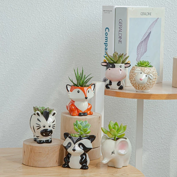 New Style Ceramic Animal Flower Pot