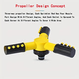 1pc 360° Automatic Rotating Trigeminal Sprinkler