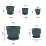 Home Garden Pots with Tray