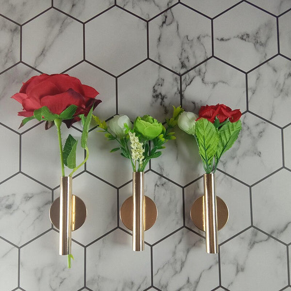 Holder Wall Mount Flower Vase